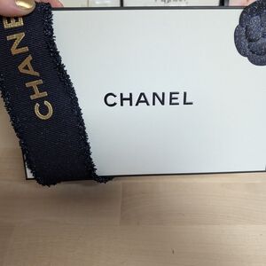Chanel Gift Box with Ribbon And 2025 Charm